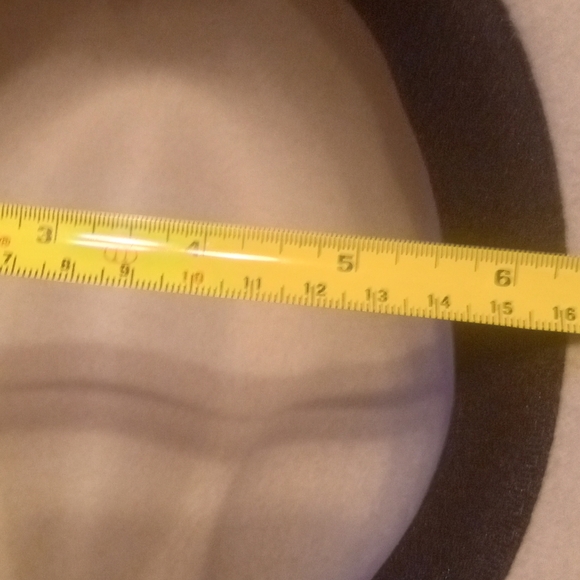 Light Gray Pinch Wide Brim Fur Felt Fedora New - Picture 7 of 8